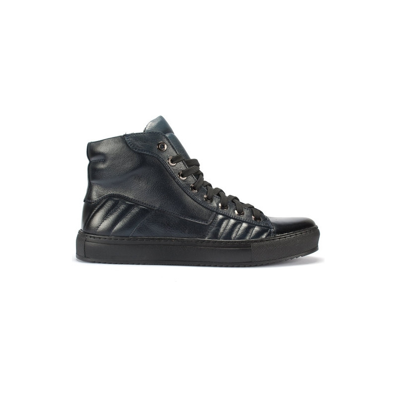 Domeno Granatowe sneakersy EGON