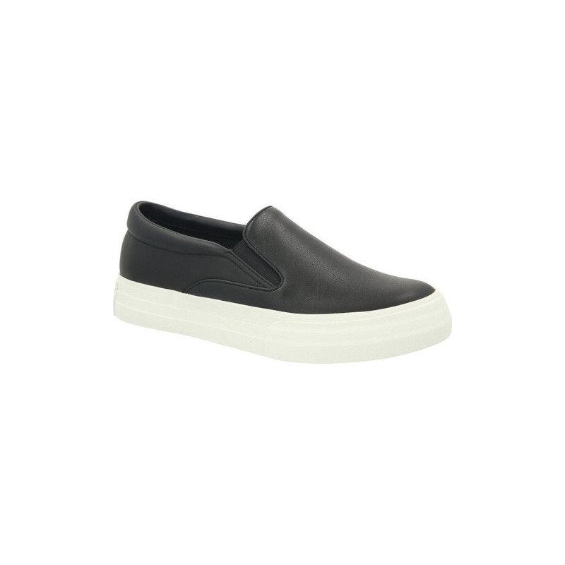 Emporio Armani Skórzane slip on