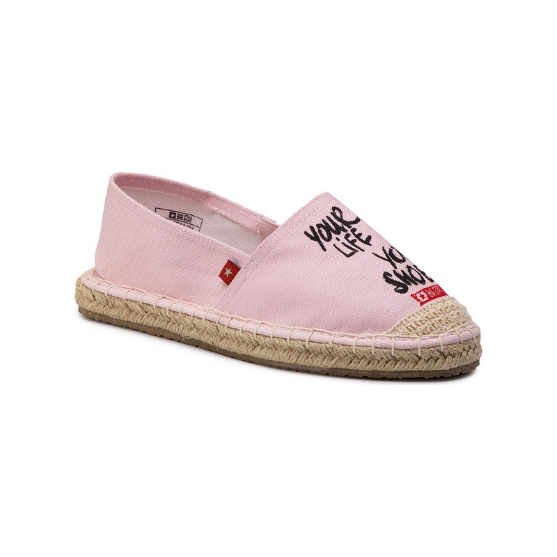 Espadryle Big Star w stylu retro