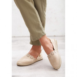 Espadryle born2be w stylu boho z płaską podeszwą