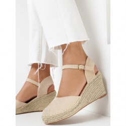 Espadryle born2be z klamrami