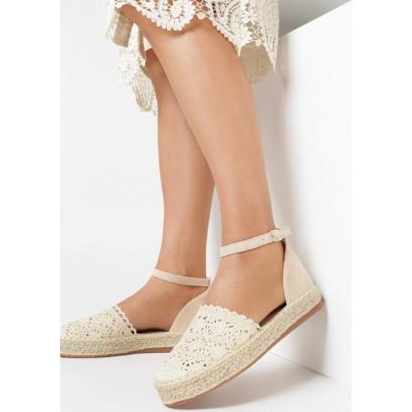 Espadryle born2be z tkaniny