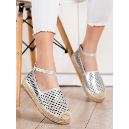 Espadryle Czasnabuty z klamrami