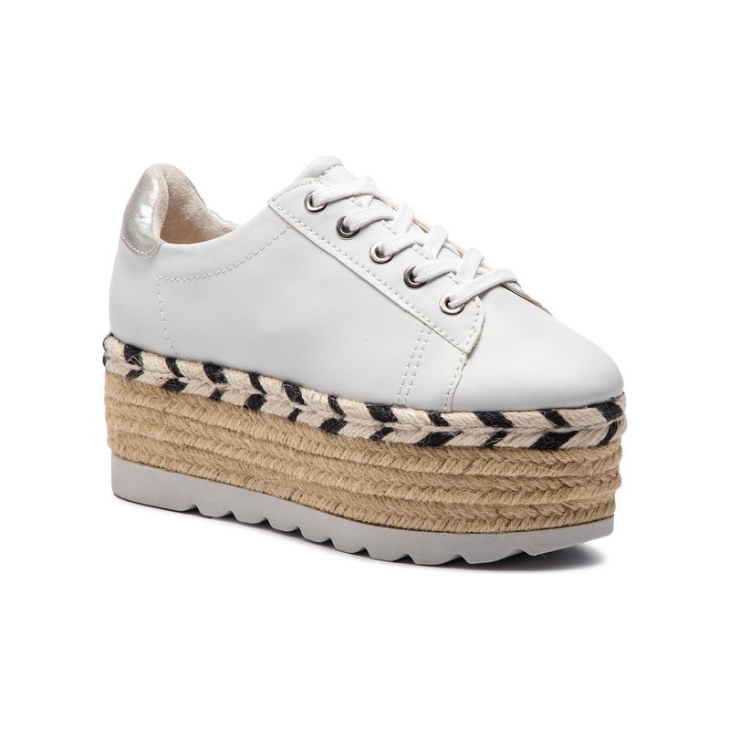 Espadryle Guess ze skóry ekologicznej