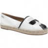Espadryle Karl Lagerfeld z tkaniny z płaską podeszwą w stylu casual