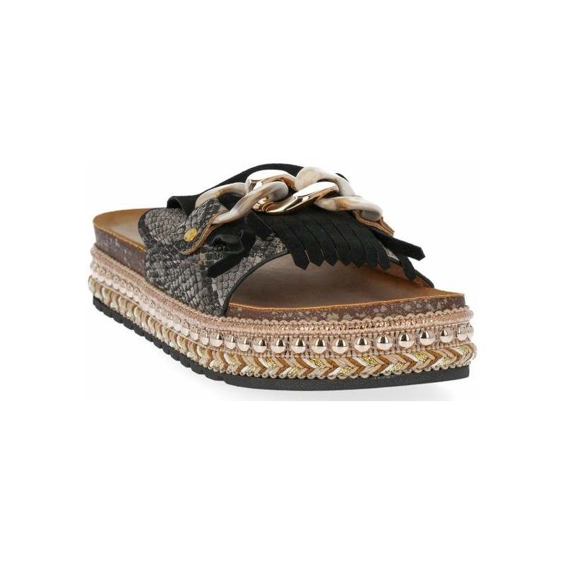 Espadryle Lady Glory na platformie