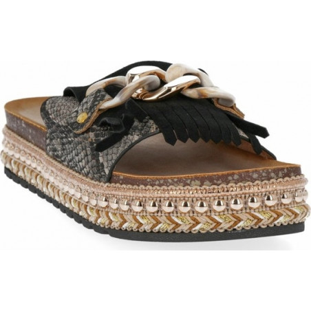 Espadryle Lady Glory na platformie