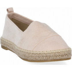 Espadryle Lady Glory z zamszu na koturnie