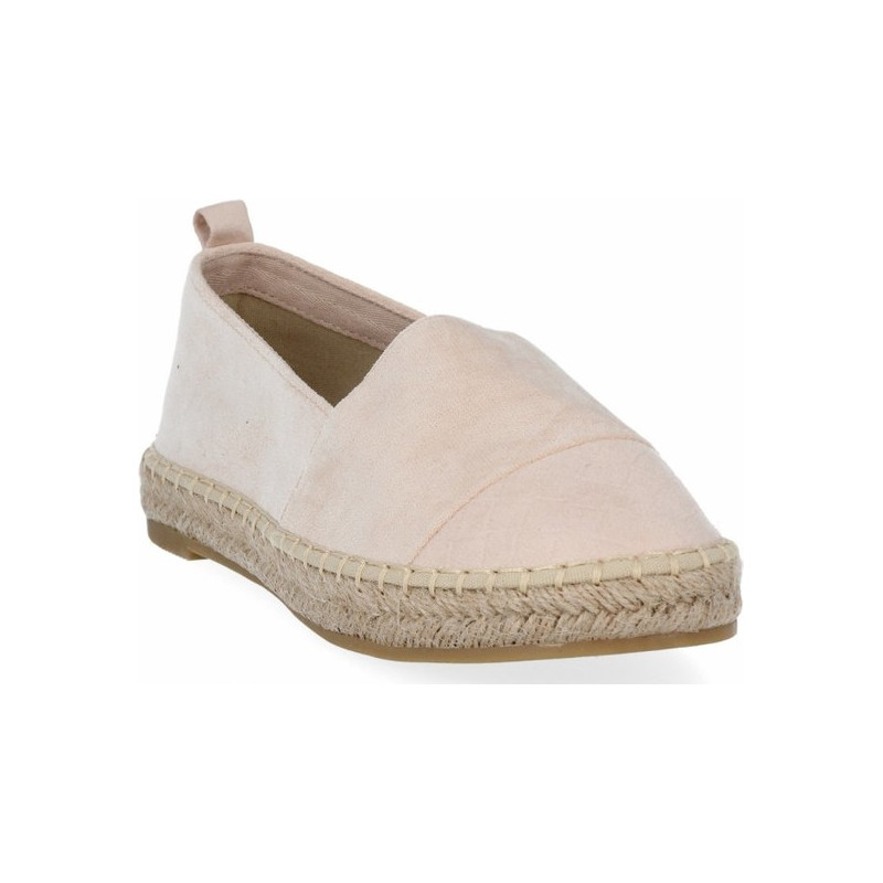 Espadryle Lady Glory z zamszu na koturnie