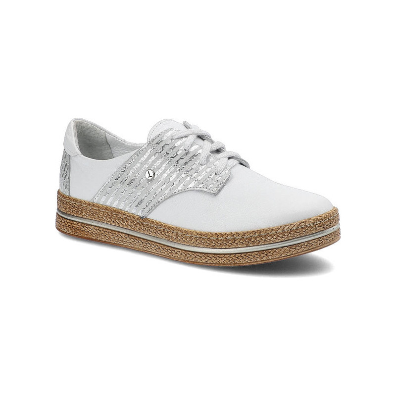 Espadryle Lemar sznurowane