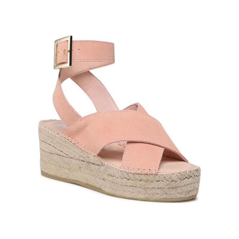 Espadryle Manebi w stylu casual z klamrami