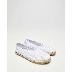 Espadryle Moodo.pl w stylu casual z tkaniny