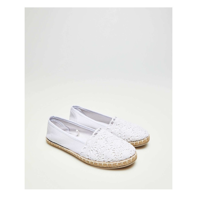 Espadryle Moodo.pl w stylu casual z tkaniny