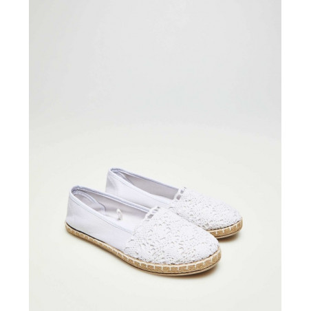 Espadryle Moodo.pl w stylu casual z tkaniny