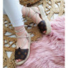 Espadryle Pantofelek24 ze skóry ekologicznej