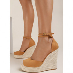 Espadryle Renee z tkaniny w stylu boho