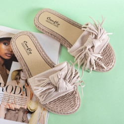 Espadryle Royalfashion.pl z płaską podeszwą