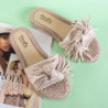 Espadryle Royalfashion.pl z płaską podeszwą