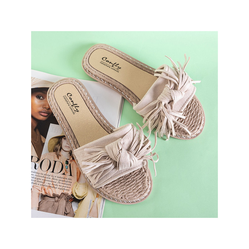 Espadryle Royalfashion.pl z płaską podeszwą