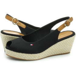 Espadryle Tommy Hilfiger na koturnie