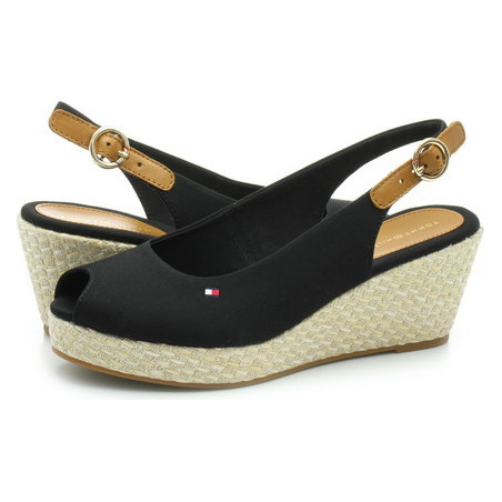 Espadryle Tommy Hilfiger na koturnie