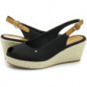Espadryle Tommy Hilfiger na koturnie