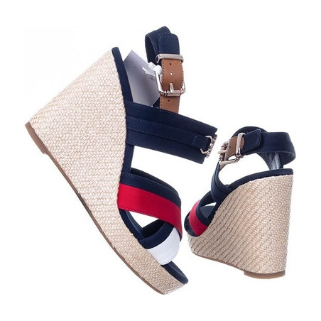 Espadryle Tommy Hilfiger z klamrami