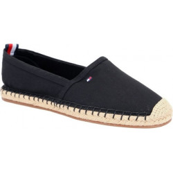 Espadryle Tommy Hilfiger z tkaniny w stylu casual z płaską podeszwą