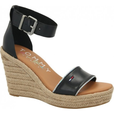 Espadryle Tommy Jeans na koturnie
