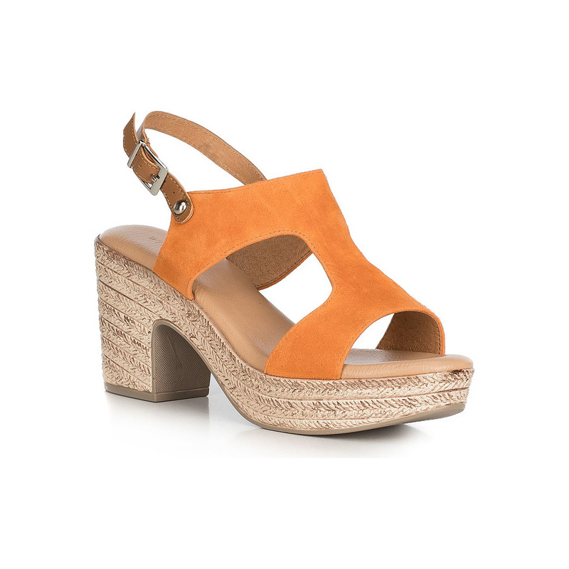 Espadryle Wittchen na platformie