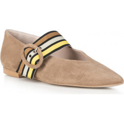 Baleriny Wittchen z płaską podeszwą w stylu casual