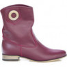 Fioletowe botki Zapato