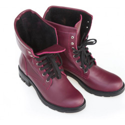 Fioletowe trapery damskie Zapato w stylu casual