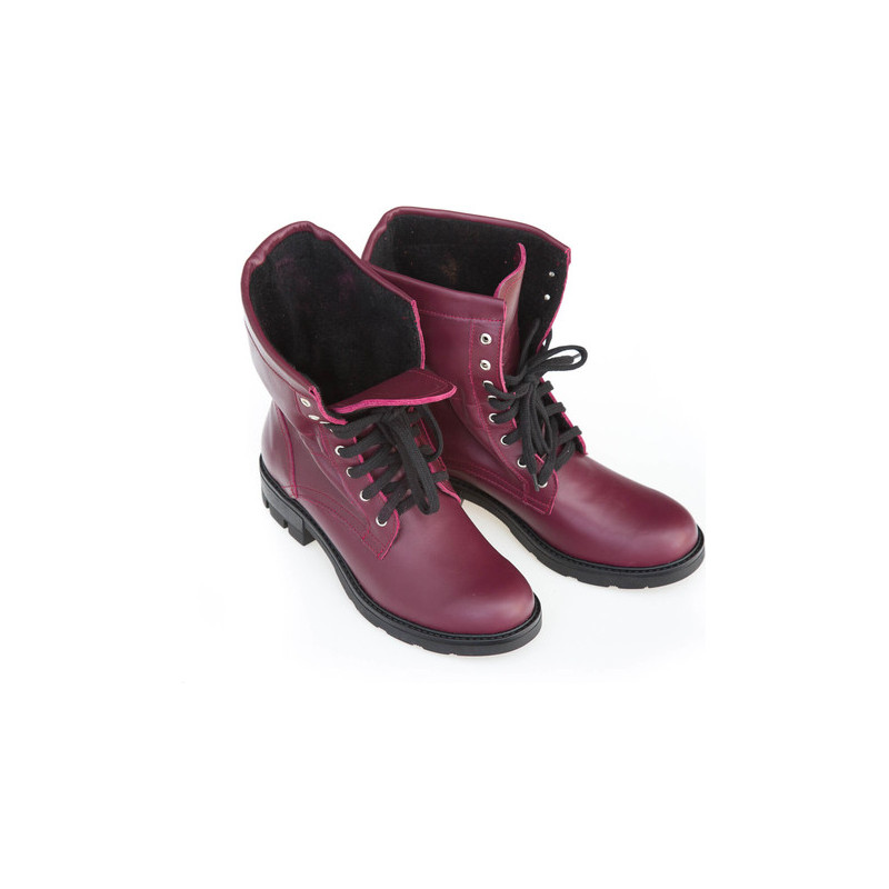 Fioletowe trapery damskie Zapato w stylu casual