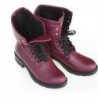 Fioletowe trapery damskie Zapato w stylu casual