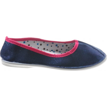 Granatowe balerinki Pantofelek24