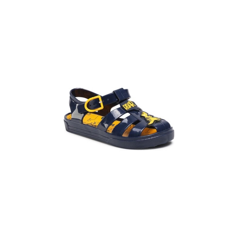Granatowe buty dziecięce letnie Action Boy dla chłopców
