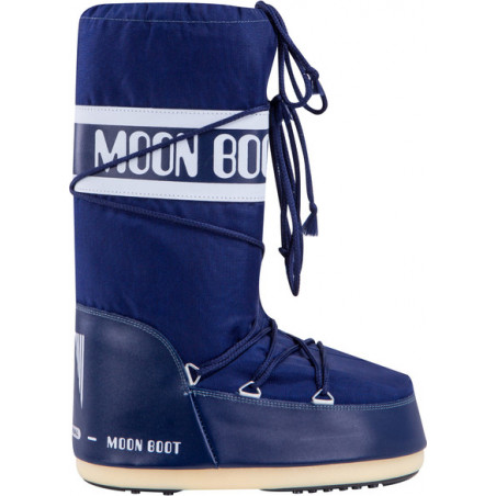 Granatowe buty dziecięce zimowe moon boot