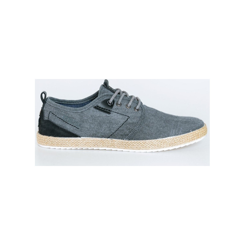 Granatowe buty letnie męskie Big Star z tkaniny