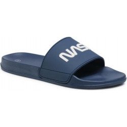 Granatowe buty letnie męskie Nasa