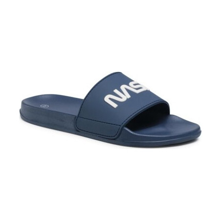 Granatowe buty letnie męskie Nasa