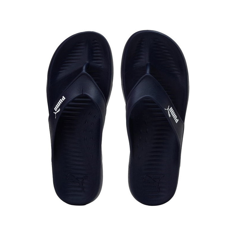 Granatowe buty letnie męskie Puma w sportowym stylu