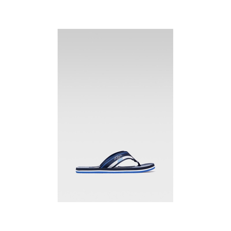 Granatowe buty letnie męskie S.Oliver w stylu casual