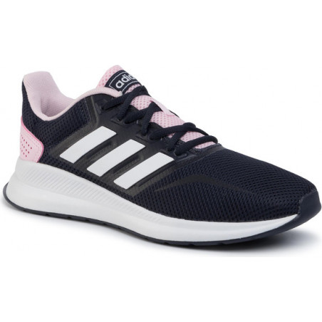 Granatowe buty sportowe Adidas sznurowane