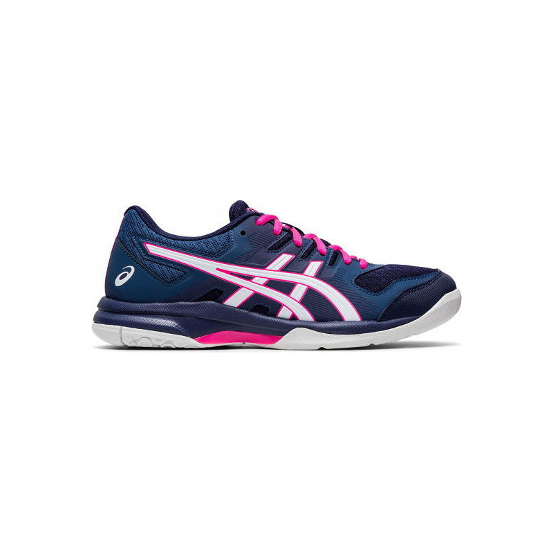 Granatowe buty sportowe ASICS w sportowym stylu