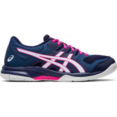 Granatowe buty sportowe ASICS w sportowym stylu