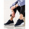Granatowe buty sportowe Czasnabuty sznurowane