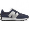 Granatowe buty sportowe New Balance w sportowym stylu z zamszu