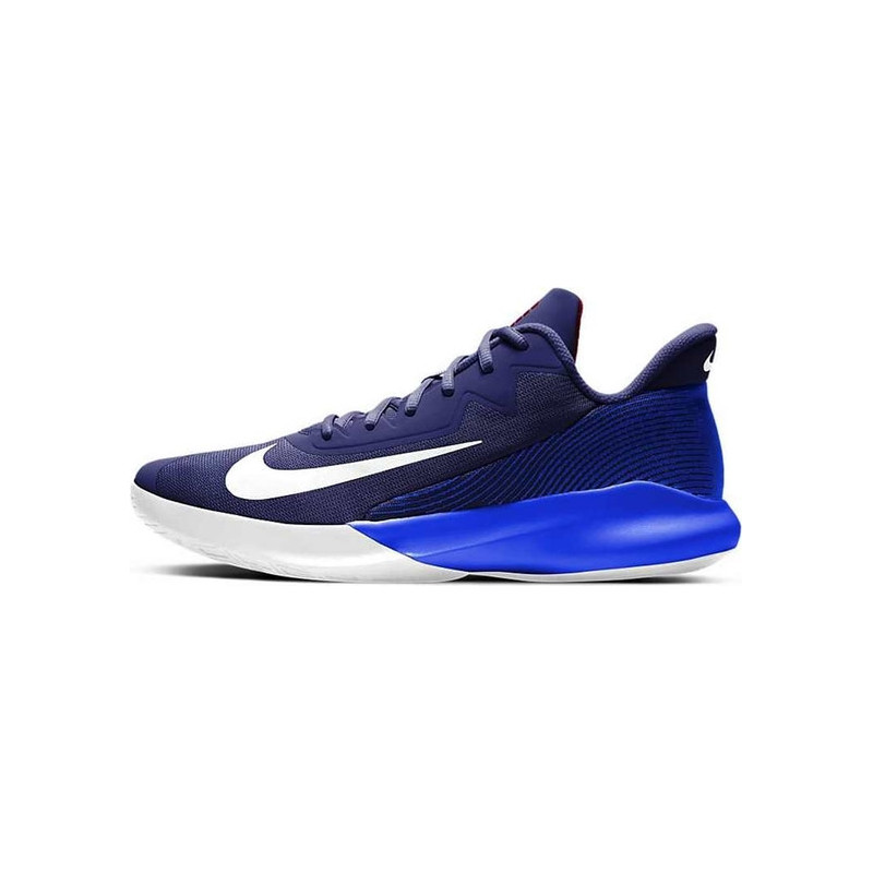 Granatowe buty sportowe Nike w sportowym stylu