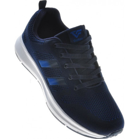 Granatowe buty sportowe Pantofelek24 sznurowane
